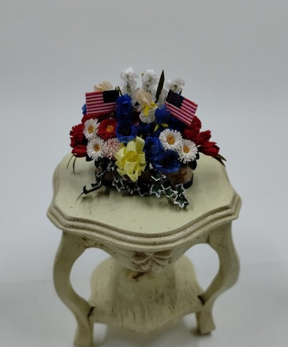 Dollhouse miniature floral - dollhouse,
