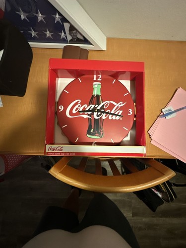 Coca cola metal bottle cap - metal,
