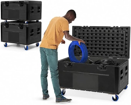 2pcs ata road case wheel - w/,