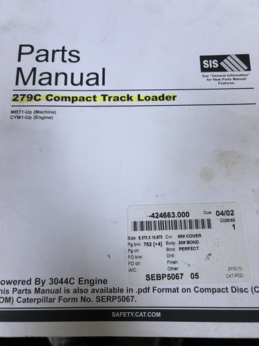 Caterpillar 279c compact track - 279c,