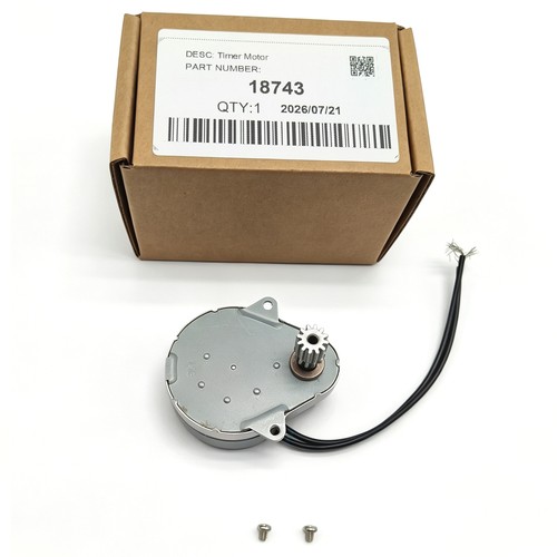 Timer motor 120v 60hz - motor, 18743-1