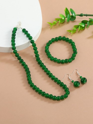 4pcs beautiful green bead - beautiful,