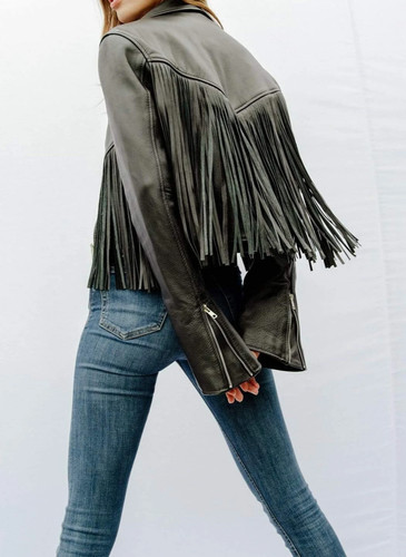 Womens black lambskin leather - black,