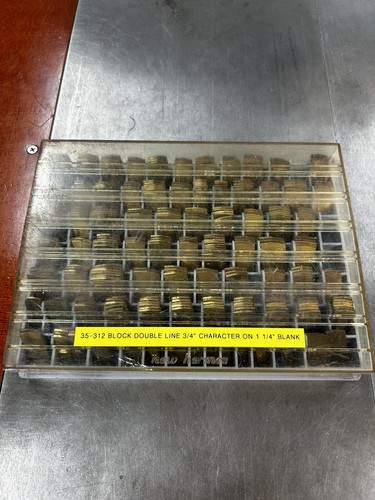 312 font set brass double - 35-312,