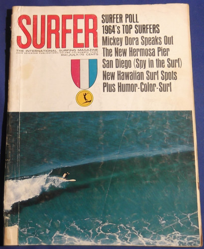Surfer magazine july 1965 - surfer,
