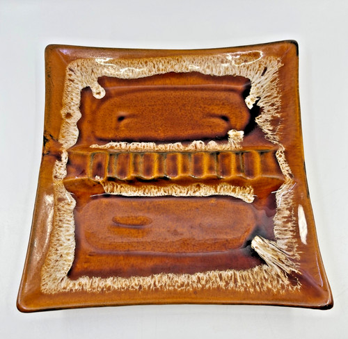 Vtg mid century drip glaze - vtg,