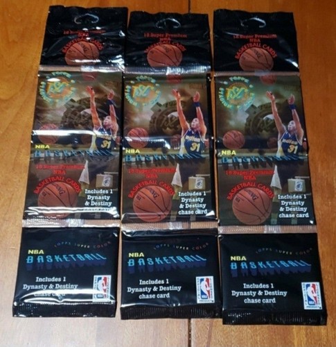 Three factory sealed card - 18,