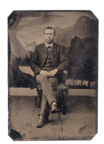 1870s man nice shoes watch - shoes,