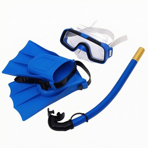 Snorkeling set with fins - set,
