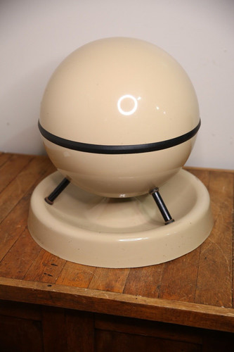 Vintage ufo loudspeaker flying - loudspeaker,