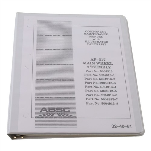 Absc maint manual - (meggitt), &