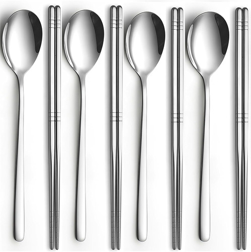 Set korean chopsticks and - 4,