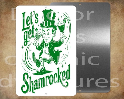 Lets get shamrocked - lets, irish