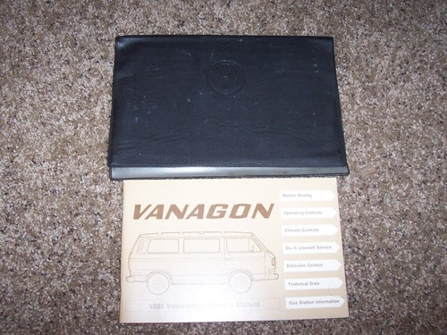 1981 volkswagen vanagon - volkswagen, vw