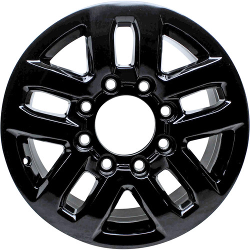 New alloy black wheel - new, 8"