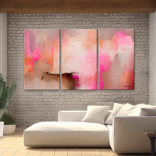 Large textured abstract - large,