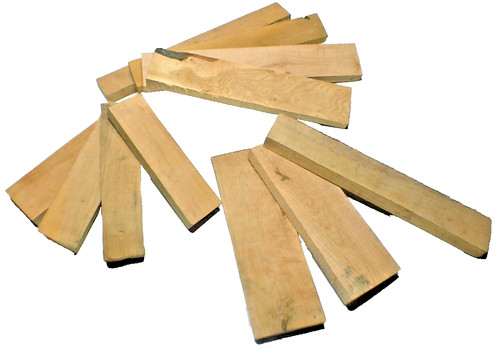Milled dried oak hobby wood - oak,