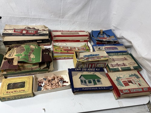 Vintage plasticville usa - plasticville, o