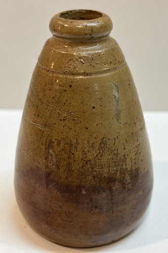 Antique stoneware cone - cone, salt