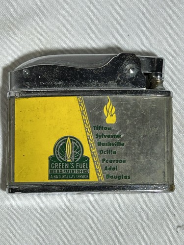 Vintage advertising lighter - vintage,