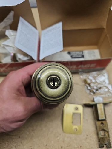 Schlage vintage door handle - schlage,