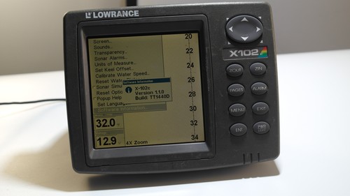 Used lowrance x102 - lowrance,