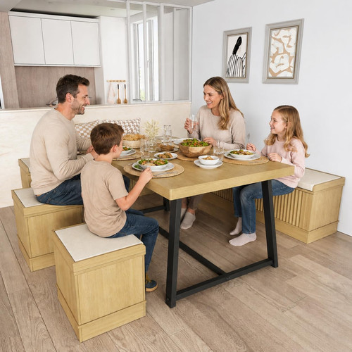 Corner dining table set - corner,