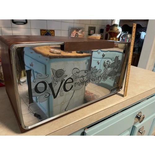 Vintage chrome love makes - vintage,