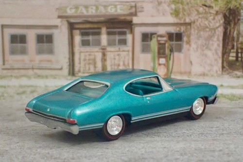 Muscle car 1968 chevrolet - car,