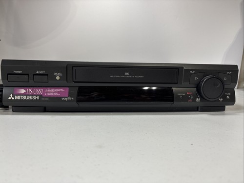 Mitsubishi u650 vhs vcr - mitsubishi,