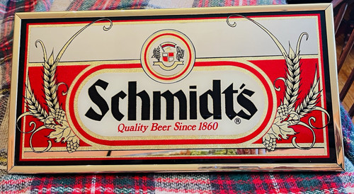 Schmidt quality beer since - beer,
