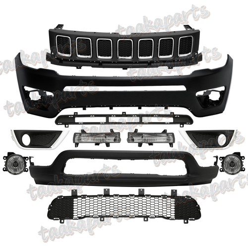 Front bumper complete - for, jeep
