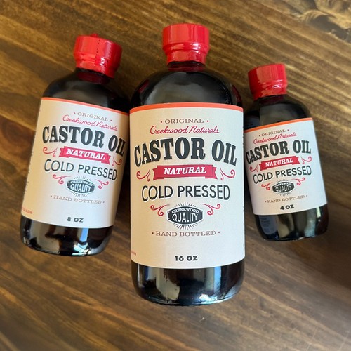 Undiluted pure castor oil - pure,