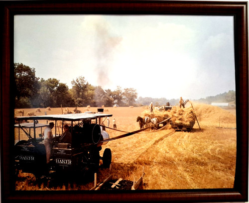 Old farm equipment - vintage, by
