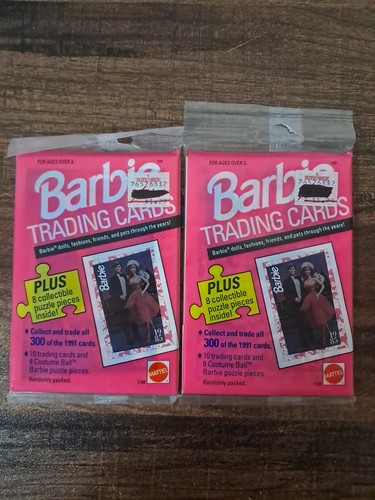 Vintage 1991 barbie trading - barbie,