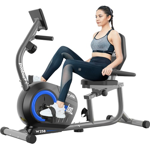 Home recumbent exercise - recumbent, bike