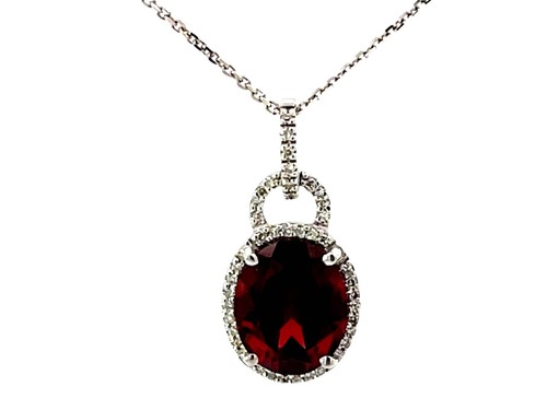 Rubelite tourmaline diamond - rubelite,