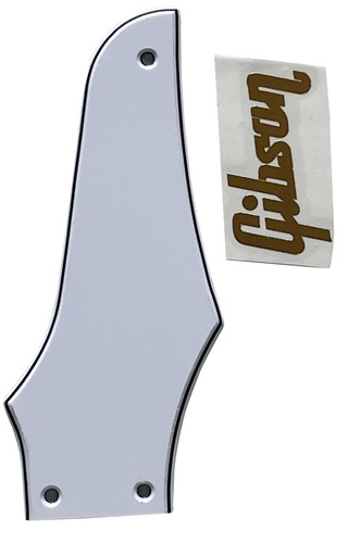 New white guitar pickguard - new,
