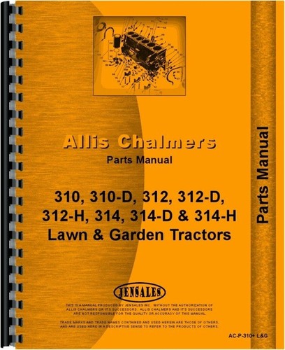 Allis chalmers 310h 314 - chalmers, 310d