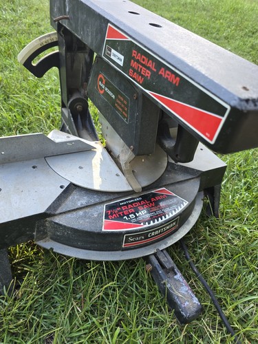 Sears craftsman radial - sears, 7.5”