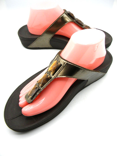 Fitflop pietra metallic bronze - fitflop,