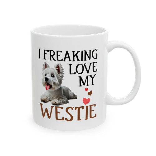 Westie dog coffee mug - westie,