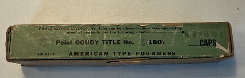 Nos goudy title - nos,,