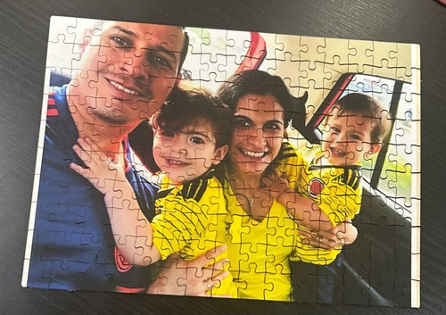 Custom photo text - text, jigsaw