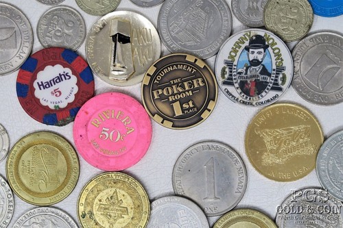Vintage casino tokens - vintage,