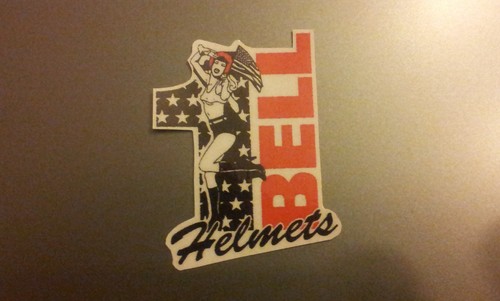 Bell helmets sticker number - sticker,