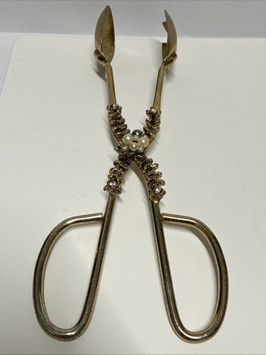 Vintage jeweled hinged - , serving