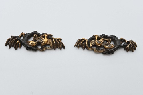 Menuki japanese antique mumei - menuki,