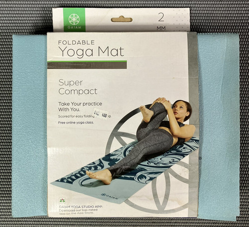 Gaiam foldable yoga mat - mat, super