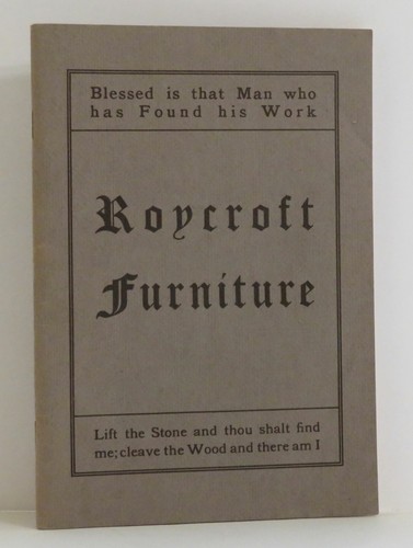 Roycrofters catalog of - roycrofters,